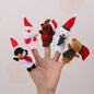 Plush Finger Puppet Pretend Play Toy for Kids 8cm 10