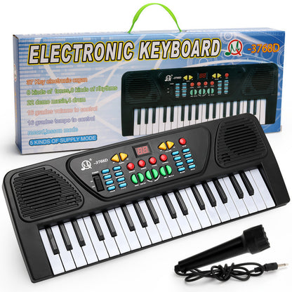 Plastic Kids 37 Key Electronic Keyboard Musical Instrument Toy 7