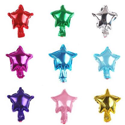 Star Foil Balloons Party Decoration 5 Inch 50pcs