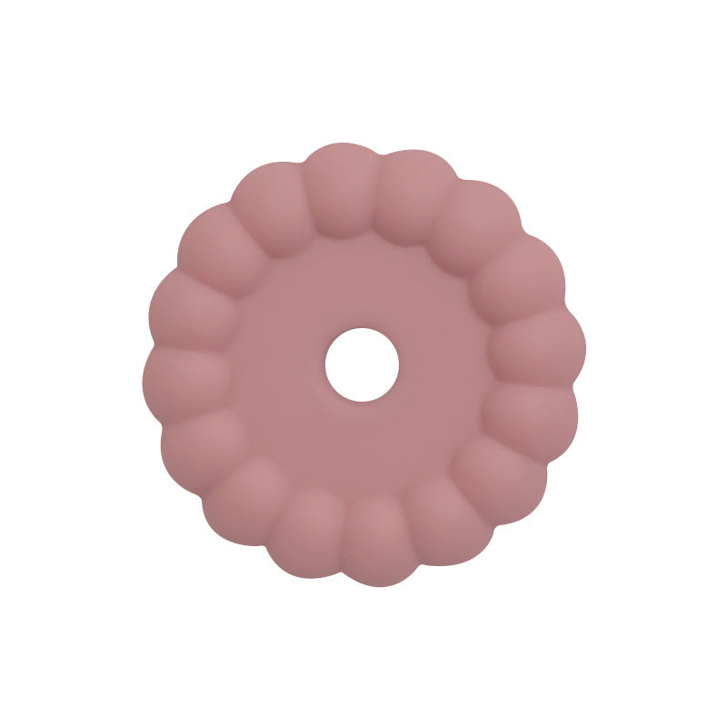50pcs 12mm 15mm Solid Color Silicone Disc Spacer Beads DIY Craft Supplies 17
