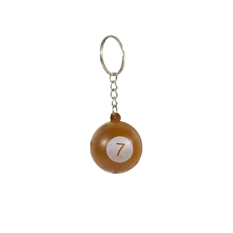 PU Squishy Sports Ball Keychain Sensory Stress Toy 4cm 15