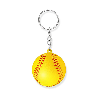 PU Squishy Sports Ball Keychain Sensory Stress Toy 4cm 14