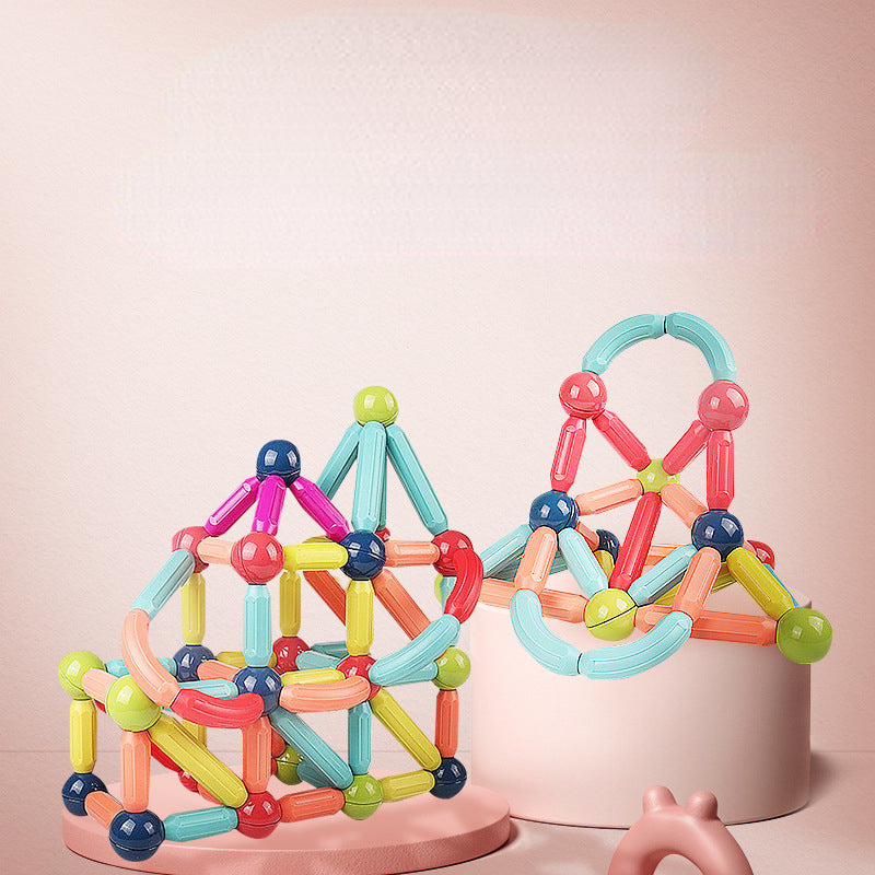 Plastic Magnetic Tiles Building Blocks Educational Toy 3