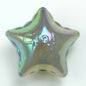 50pcs 25x16mm UV Finish Jelly Five-Pointed Star Acrylic Beads 11