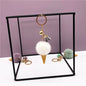 Ice Cream Pom Pom Silicone Bead Keychain with Tassel Charm 10