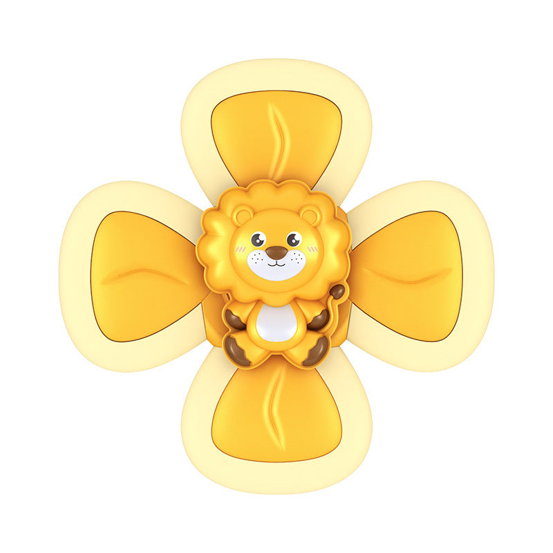 Animal Suction Cup Spinner Toys Plastic Sensory Toy Set 2