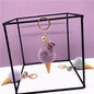 Ice Cream Pom Pom Silicone Bead Keychain with Tassel Charm 8