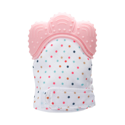 Silicone Baby Teething Glove Teether Soothing Toy 6
