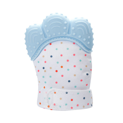 Silicone Baby Teething Glove Teether Soothing Toy 8