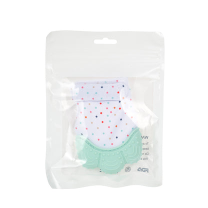 Silicone Baby Teething Glove Teether Soothing Toy 10