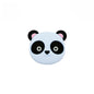 Silicone Focal Beads Cartoon Animal Panda Face with Ears 9