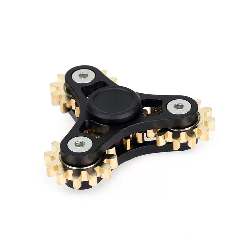 Metal Fidget Spinner 4-Gear Linkage Rotating Design 2