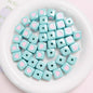 10pcs 12mm Heart Cube Acrylic Beads DIY Bracelet Making 19