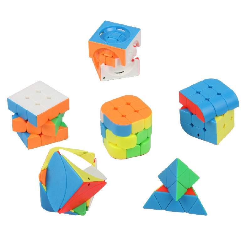 Plastic Fidget Cube Intelligence Development Puzzle Toy 4
