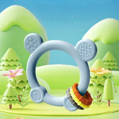 Silicone Animal Shape Teething Toy Hand Grip for Toddlers