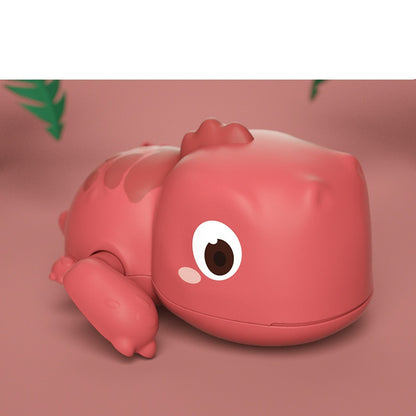 Plastic Wind Up Frog Swimming Bath Toy for Kids 6