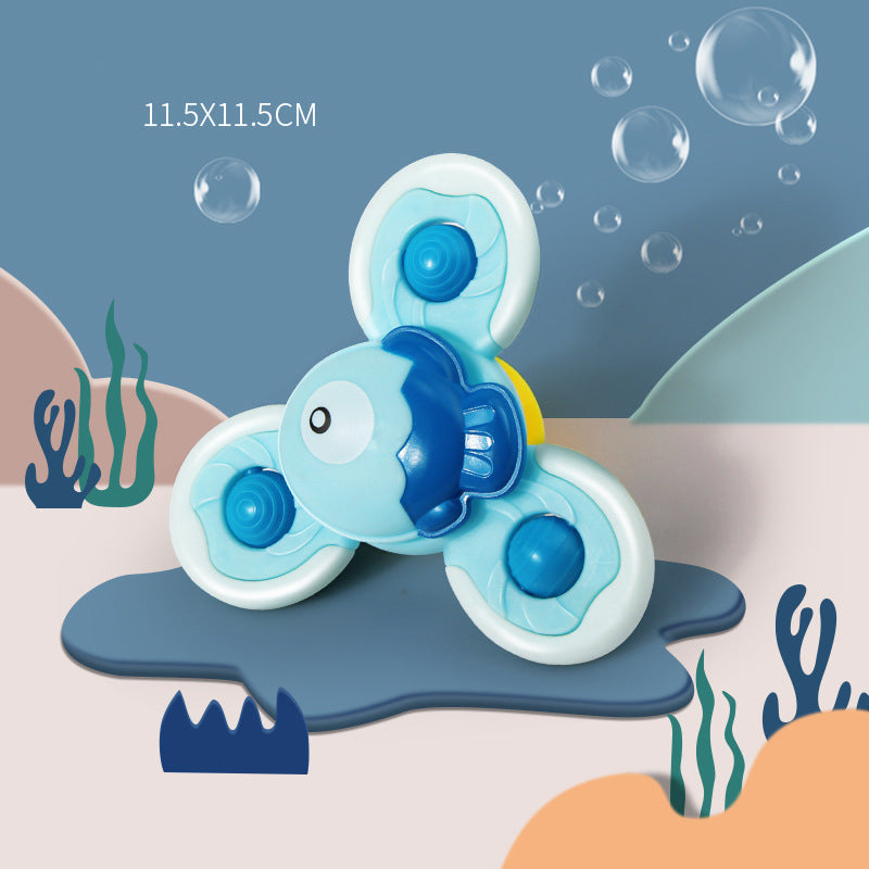 Plastic Suction Cup Spinner Rattle Toys for Babies 3