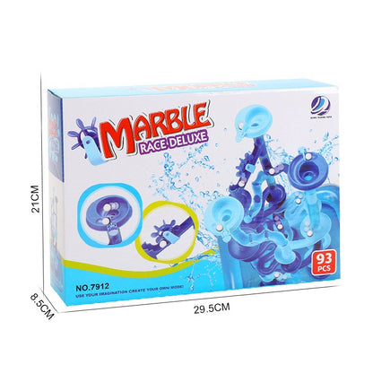 Plastic Marble Run Water Playing Educational Toy 16.5cm 5