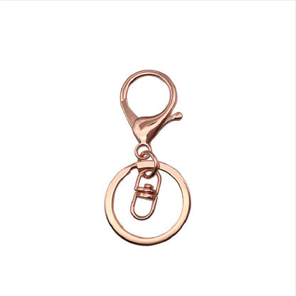 Zinc Alloy Lobster Buckle Keychain Durable Metal Accessory 4