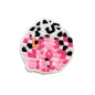 20pcs Silicone Focal Beads Lets Go Girls With Text Design