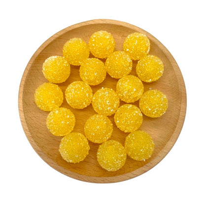 50pcs 20mm Sugar Round Acrylic Beads DIY Bracelet Making 9