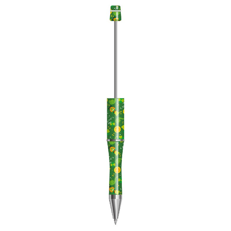 Clover Print Beadable Ballpoint Pens 14.4 cm DIY Craft Supplies 13