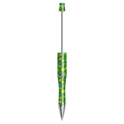 Clover Print Beadable Ballpoint Pens 14.4 cm DIY Craft Supplies 13