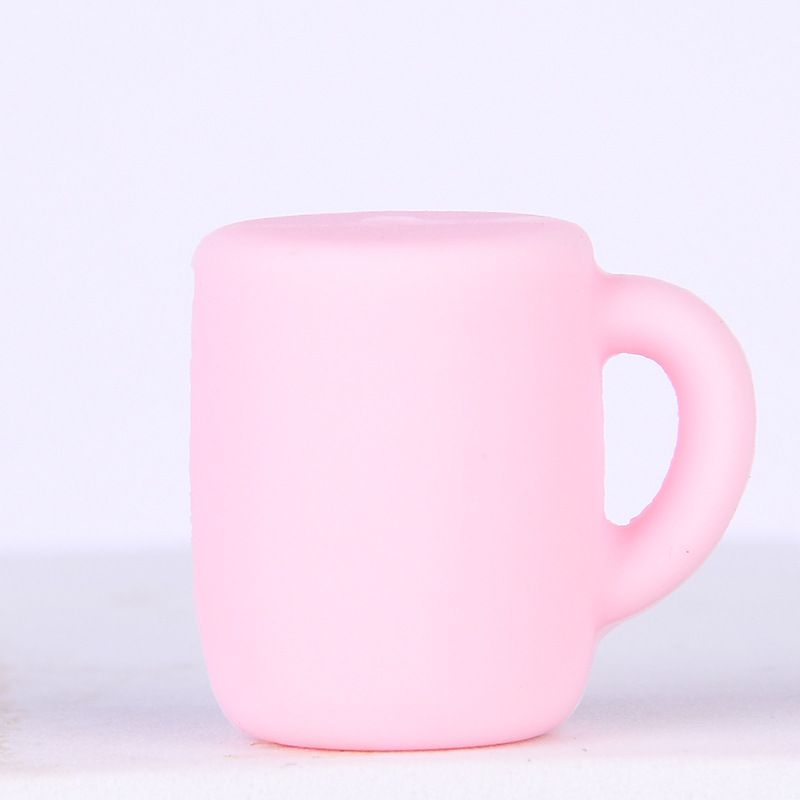 50pcs Silicone Focal Beads Colorful Cup Shape with Handle 5