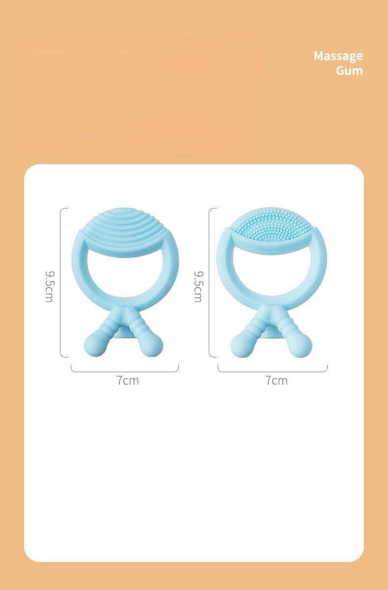 Silicone Baby Teether Toy Set Sensory Relief for Infant 3