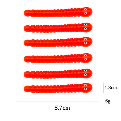 TPR Sensory Fidget Bug Caterpillar Stretch Toy 8.7 × 1.3cm 9