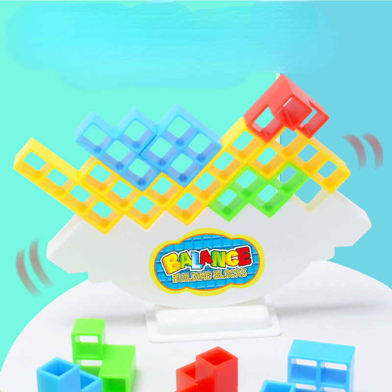 Plastic Building Blocks Tetris Style Educational Toy