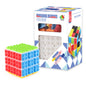Plastic Fidget Cube Building Block Rubik's Cube Toy 6.5cm 8