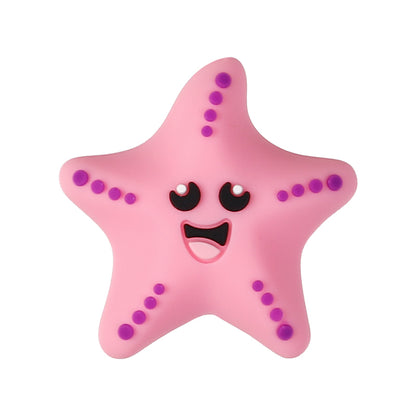 20Pcs Silicone 3D Focal Beads Marine Animals Mixed Set 13