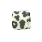 50pcs 13.5mm Printed Square Silicone Beads Variety Designs 2