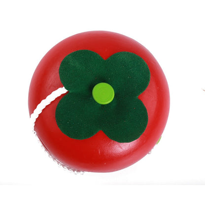 Wooden Montessori Toys Apple Threading Toy for Toddlers 2
