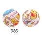 50pcs 15mm Disney Silicone Beads Printed Design 10