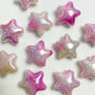 50pcs 22x10mm UV Finish Gradient Star Acrylic Beads 6
