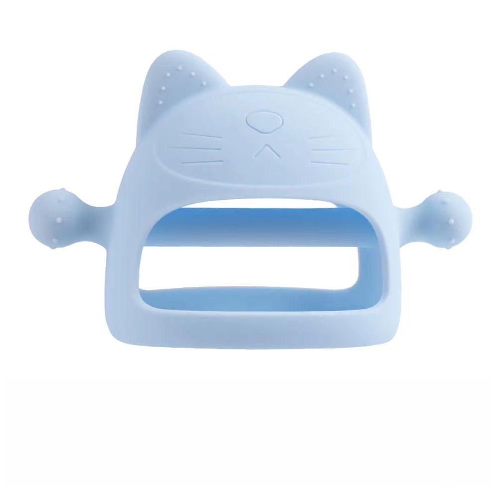Silicone Baby Teether Toy Little Kitty Puppy Unicorn Bee Shapes 12