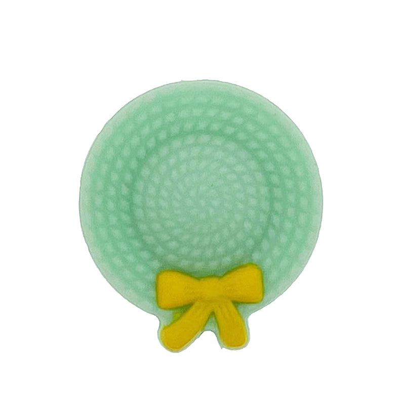 20pcs Silicone Focal Beads Bow Hat With Bow Detail 3