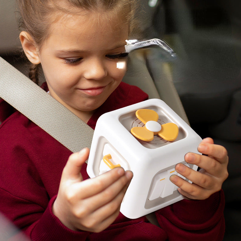 Plastic Montessori Toys Finger Training Cube for Kids 5