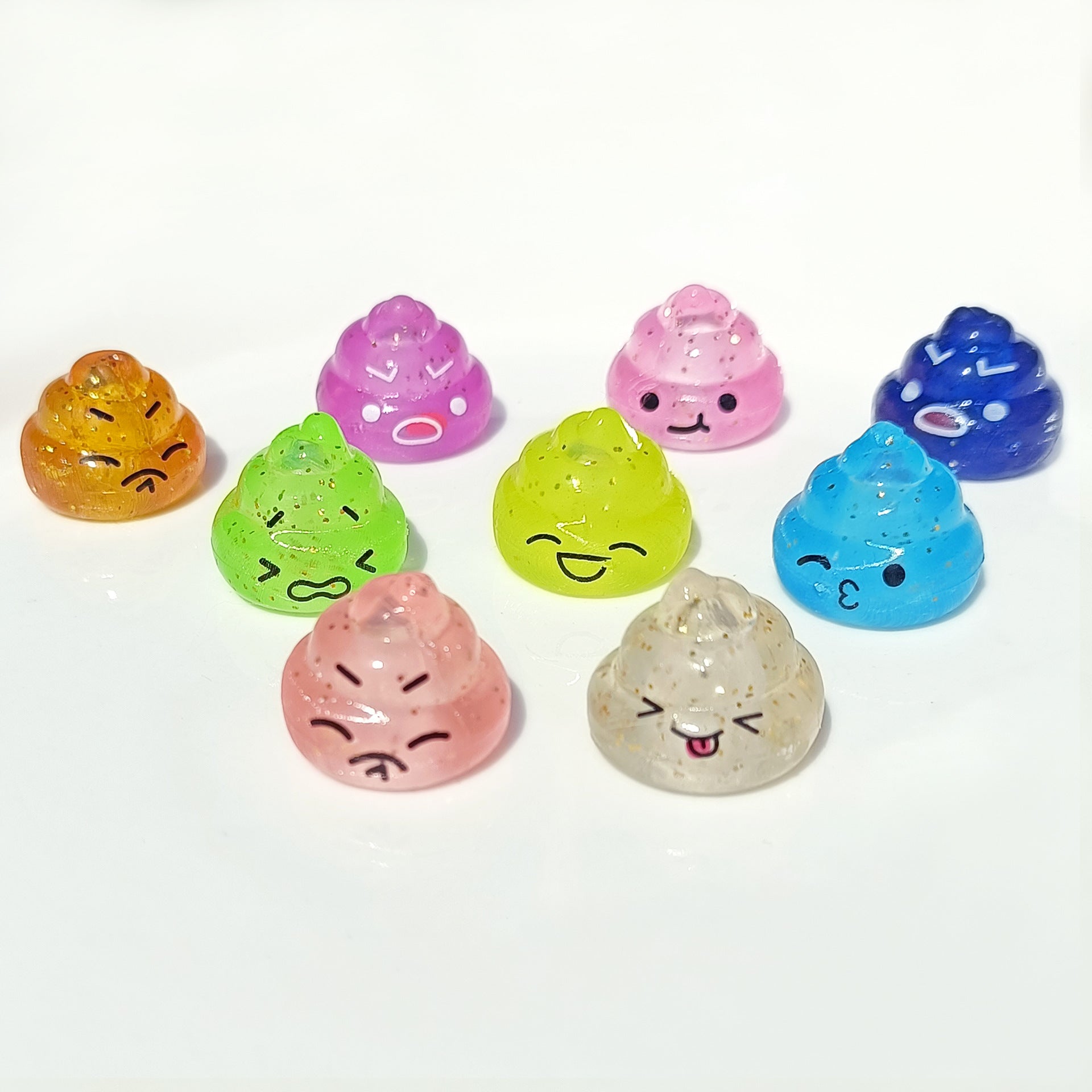 TPR Emoji Mini Squishy Sensory Toy for Kids 5