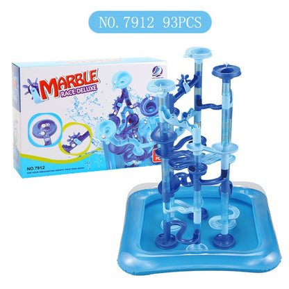 Plastic Marble Run Water Playing Educational Toy 16.5cm 9