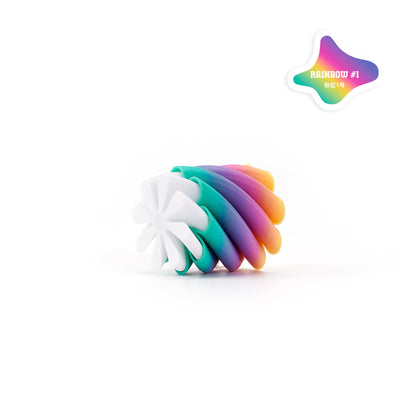 3D Printed Fidget Toy Flexible Spiral Cones 5cm