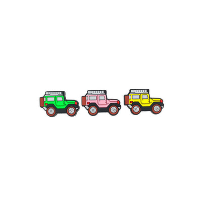 Three Color Silicone Focal Beads Off Road Vehicle Side Profile