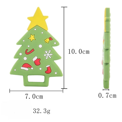 Christmas Tree Silicone Teething Toy Baby Teether Set 10pcs 3