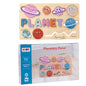 Wooden Montessori Toys Planet Hand Grab Board for Toddlers 6