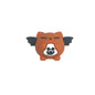 20Pcs Silicone 3D Focal Beads Halloween Cute Bat Holding Little White Ghost 2
