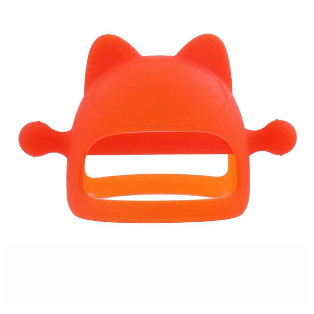 Silicone Baby Teether Toy Little Kitty Puppy Unicorn Bee Shapes 7
