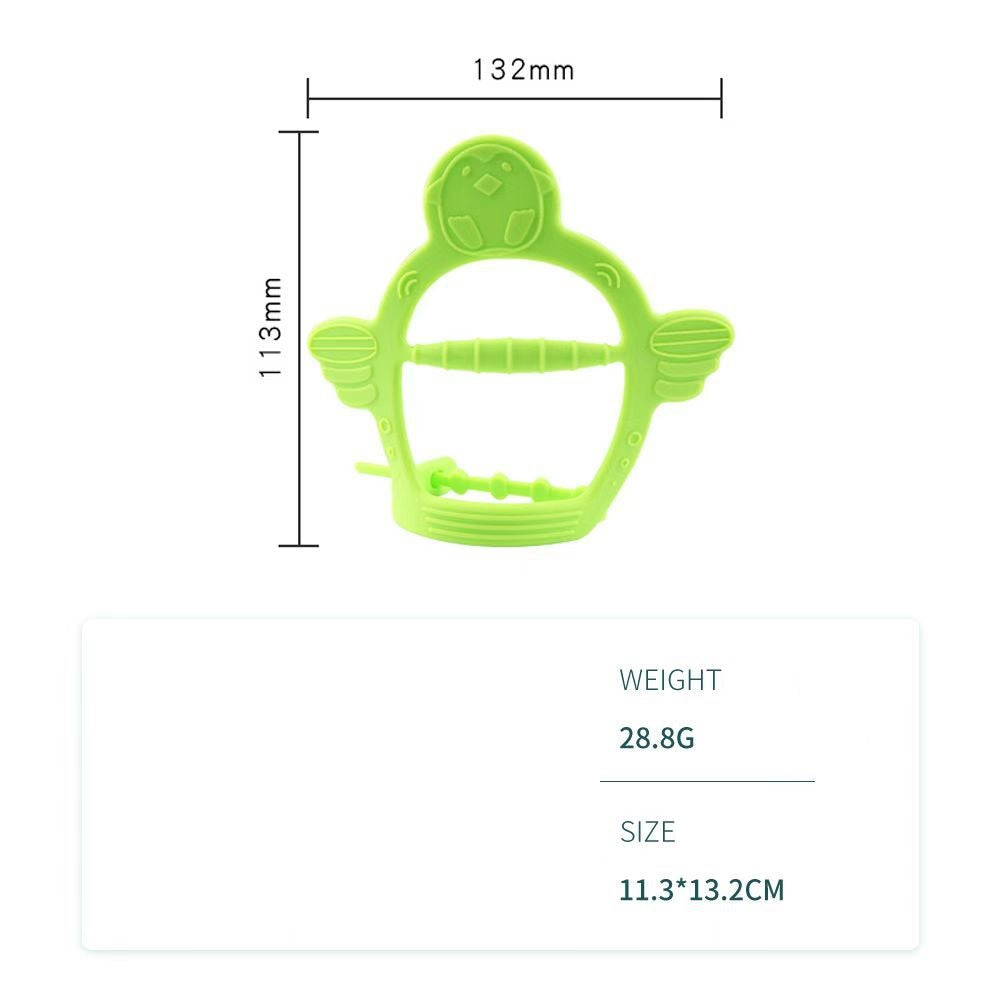 Silicone Baby Teether Bracelet Soft Sensory Teething Toy 3