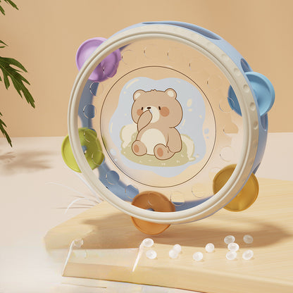 Plastic Toy Drum Musical Instrument for Infants Educational Toy 4